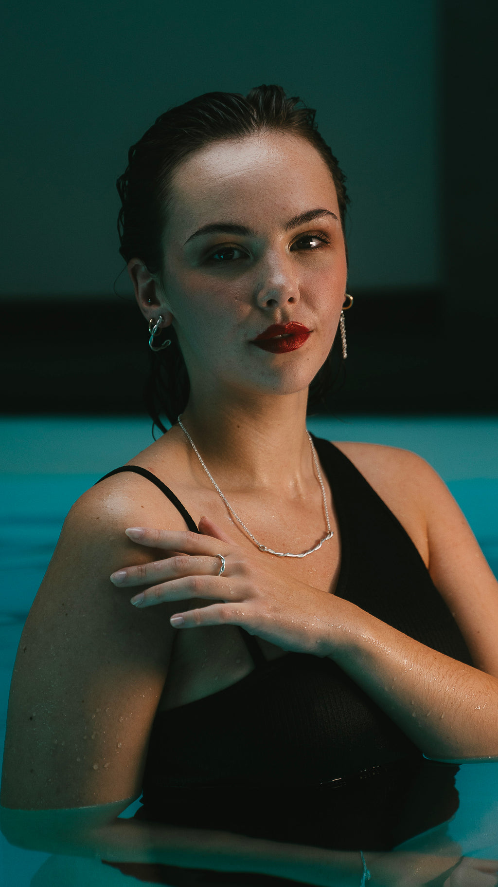 Collier MANDELA argent et doré T52