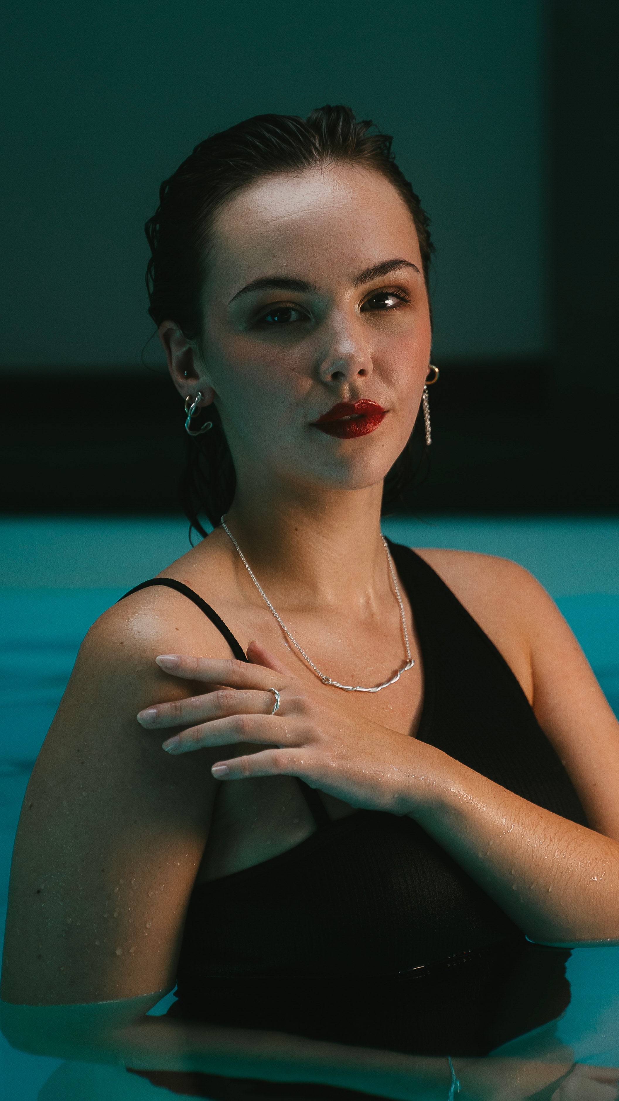 Collier MANDELA argent et doré T52