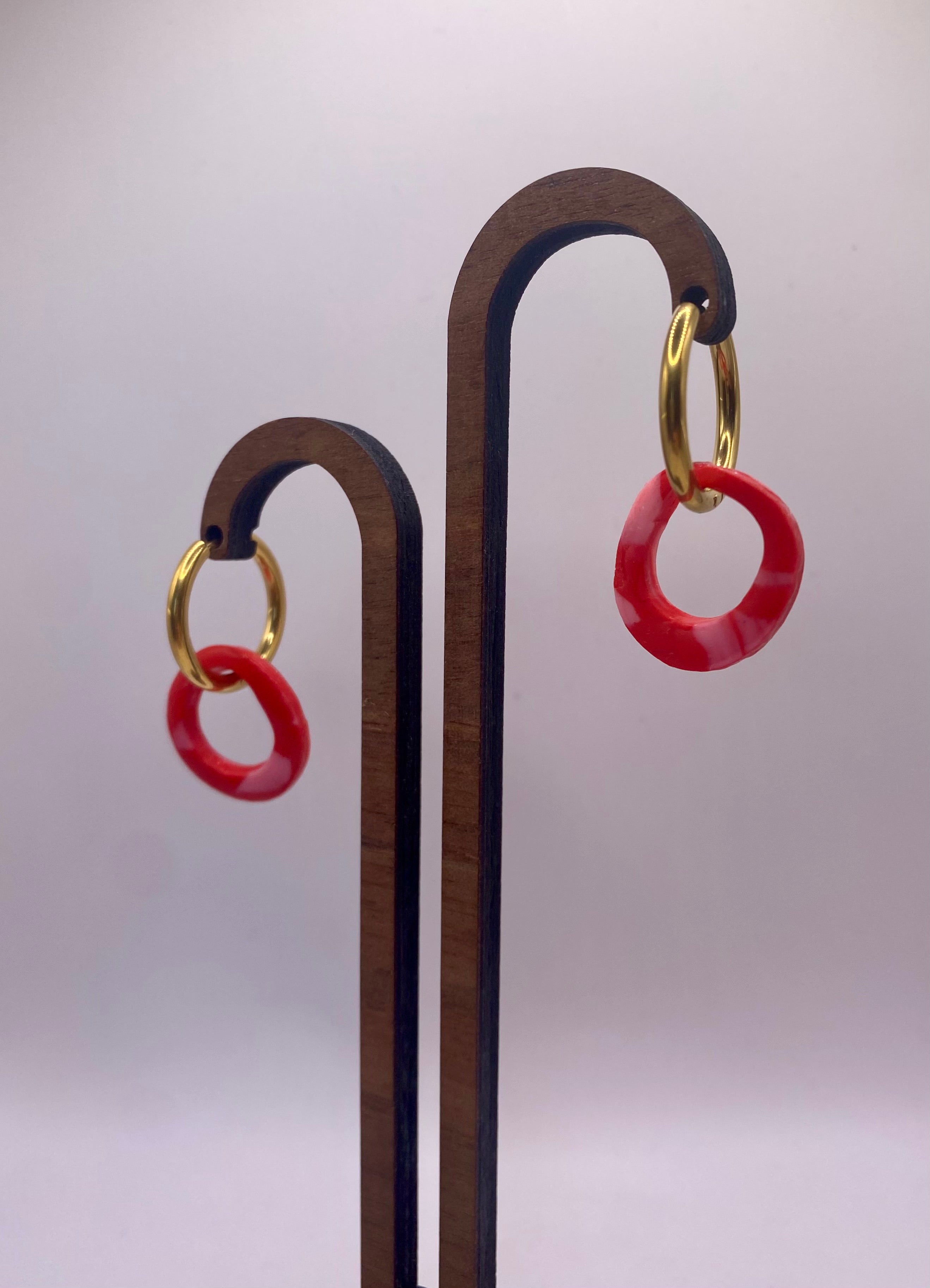 Boucles rondes fines