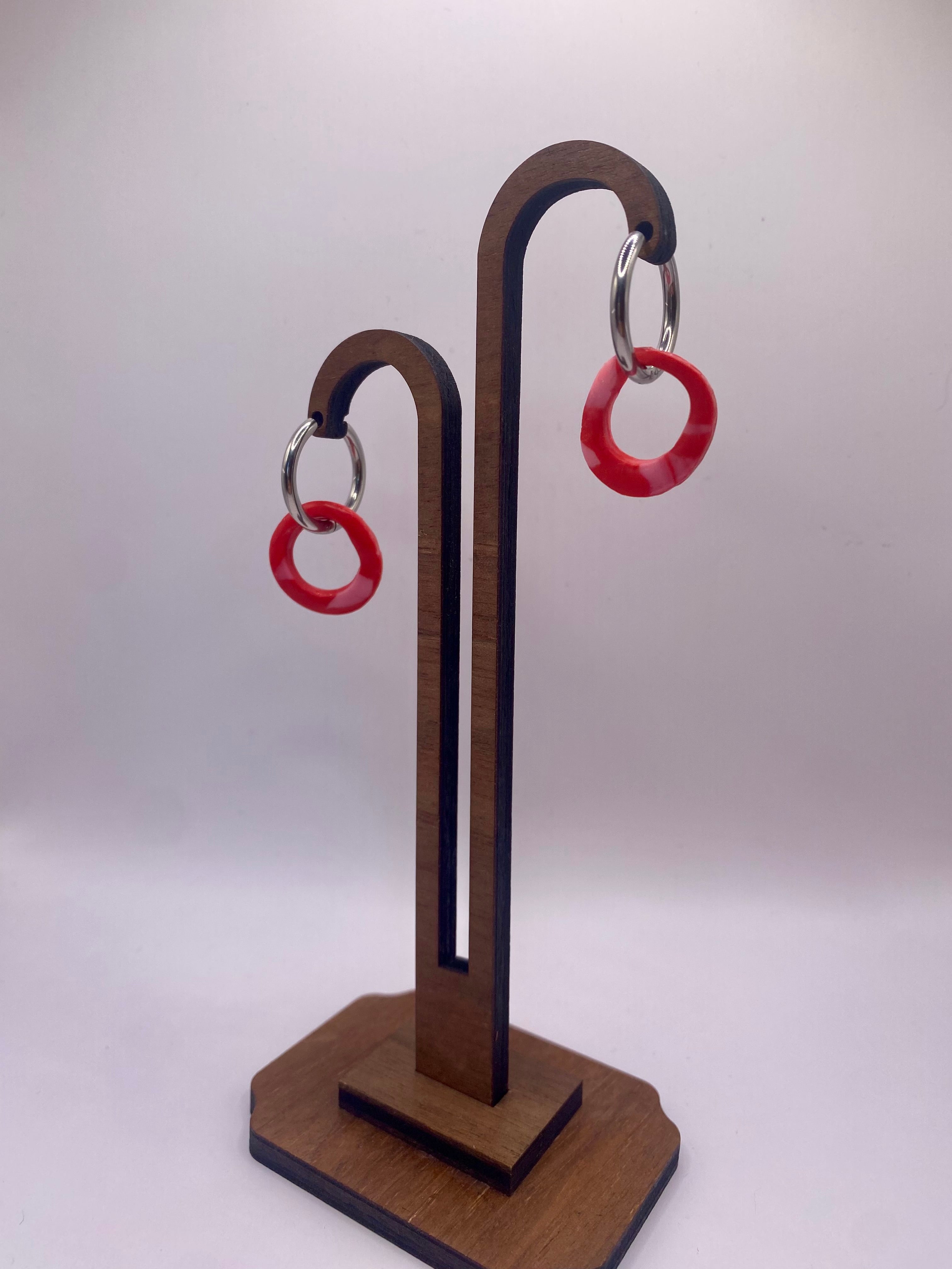 Boucles rondes fines