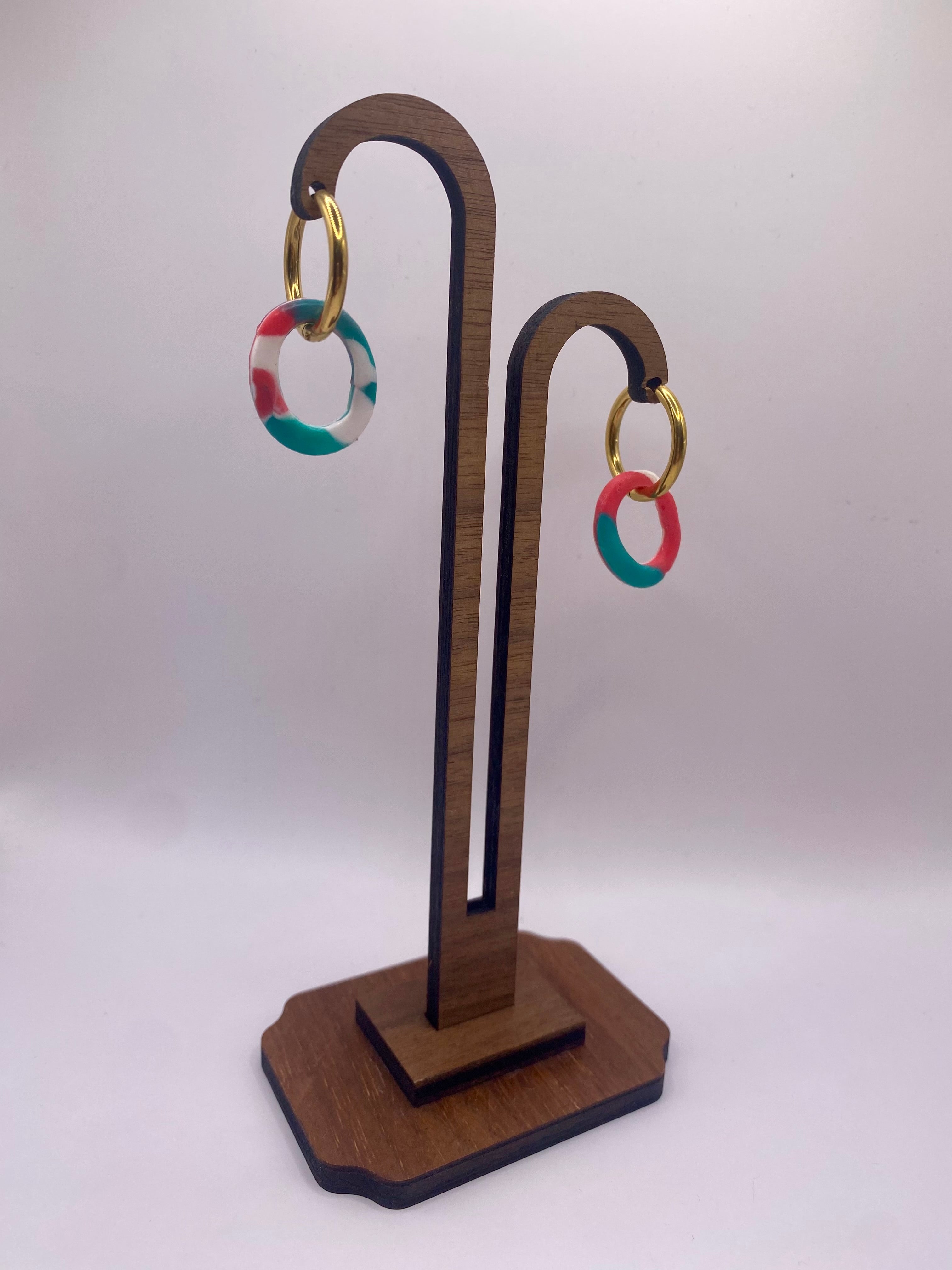 Boucles rondes fines