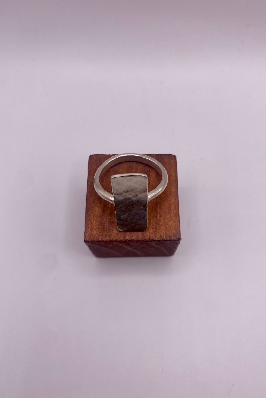 Bague martelée T58