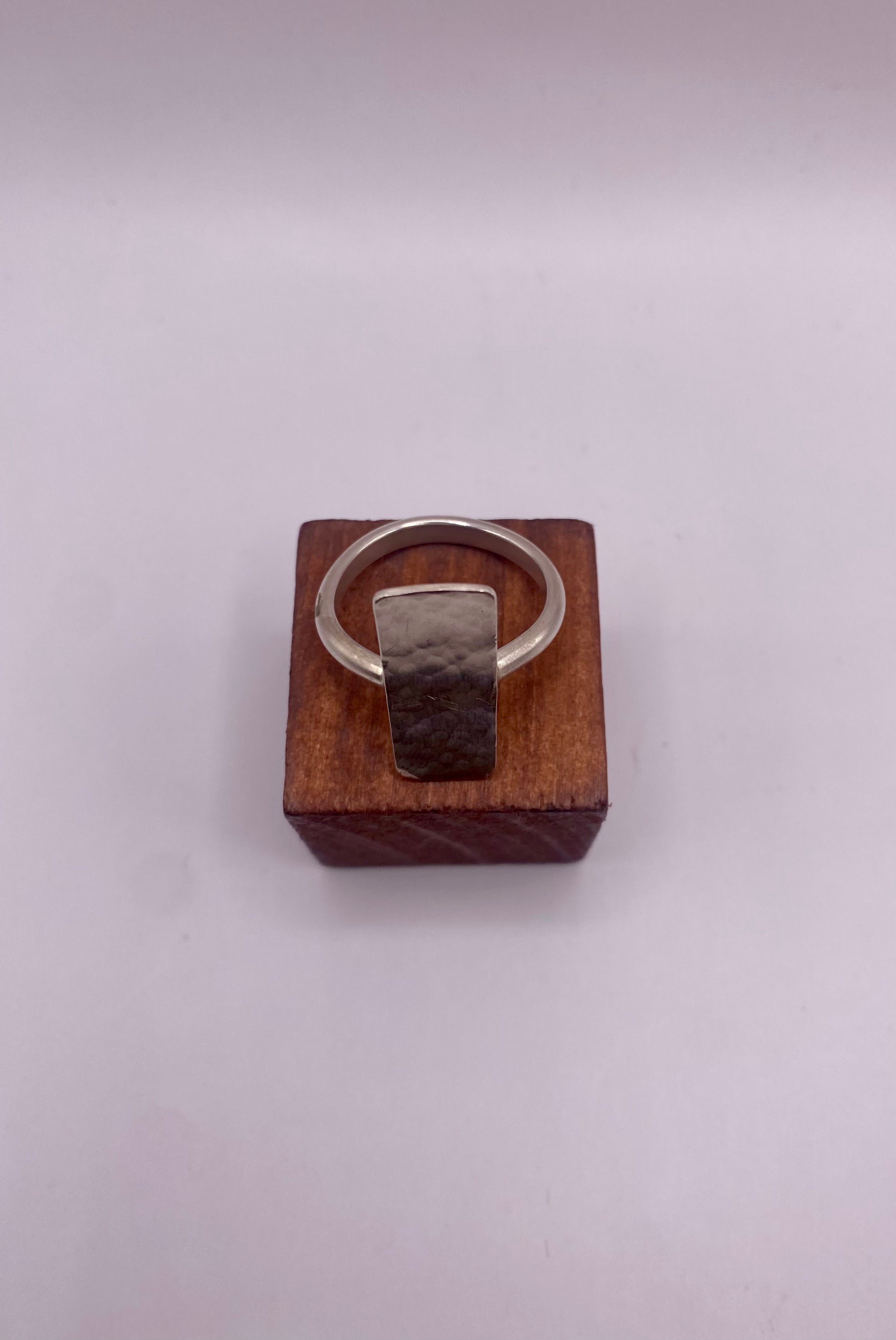 Bague martelée T58