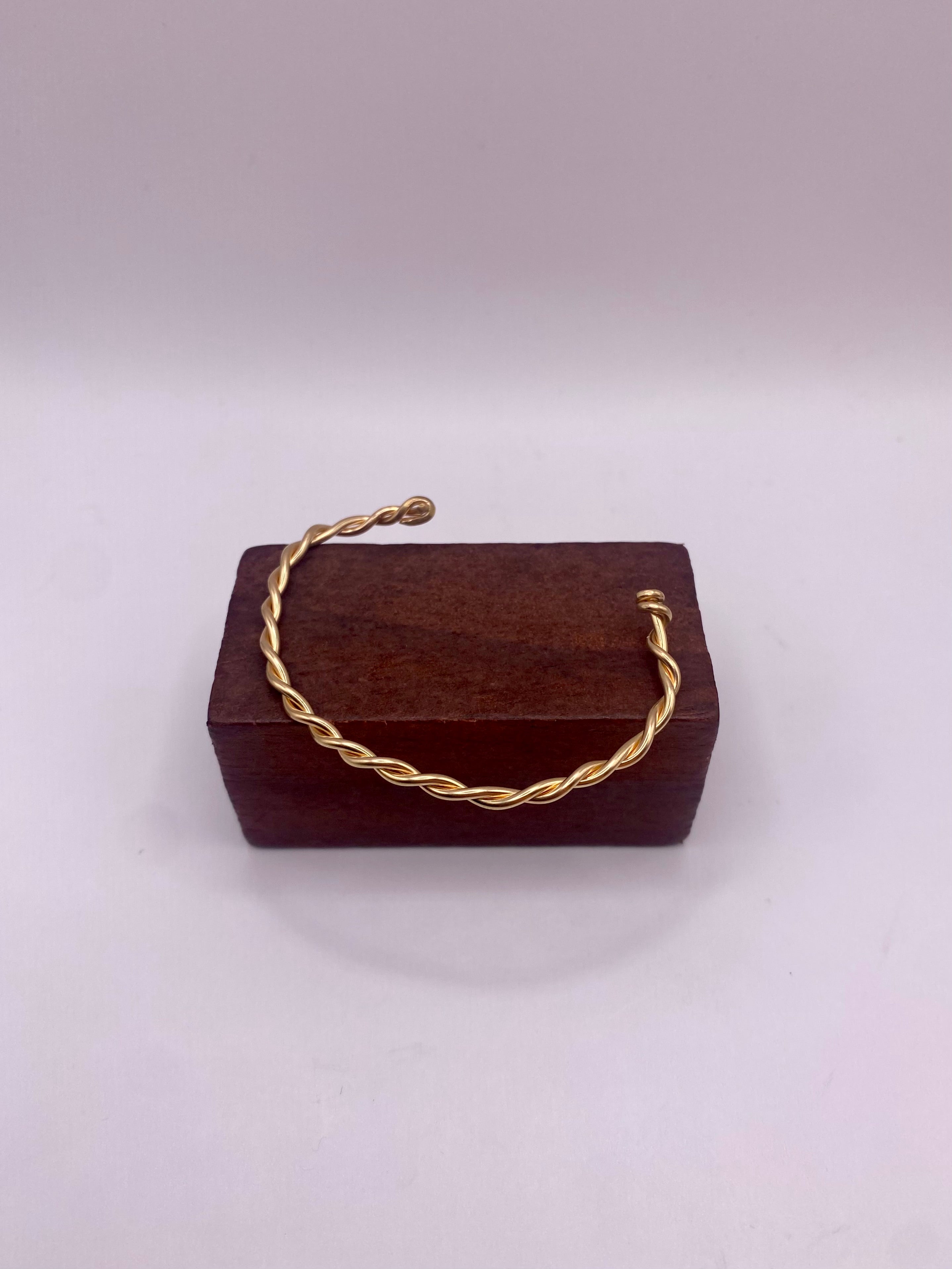Bracelet ROUSSEAU doré 15cm