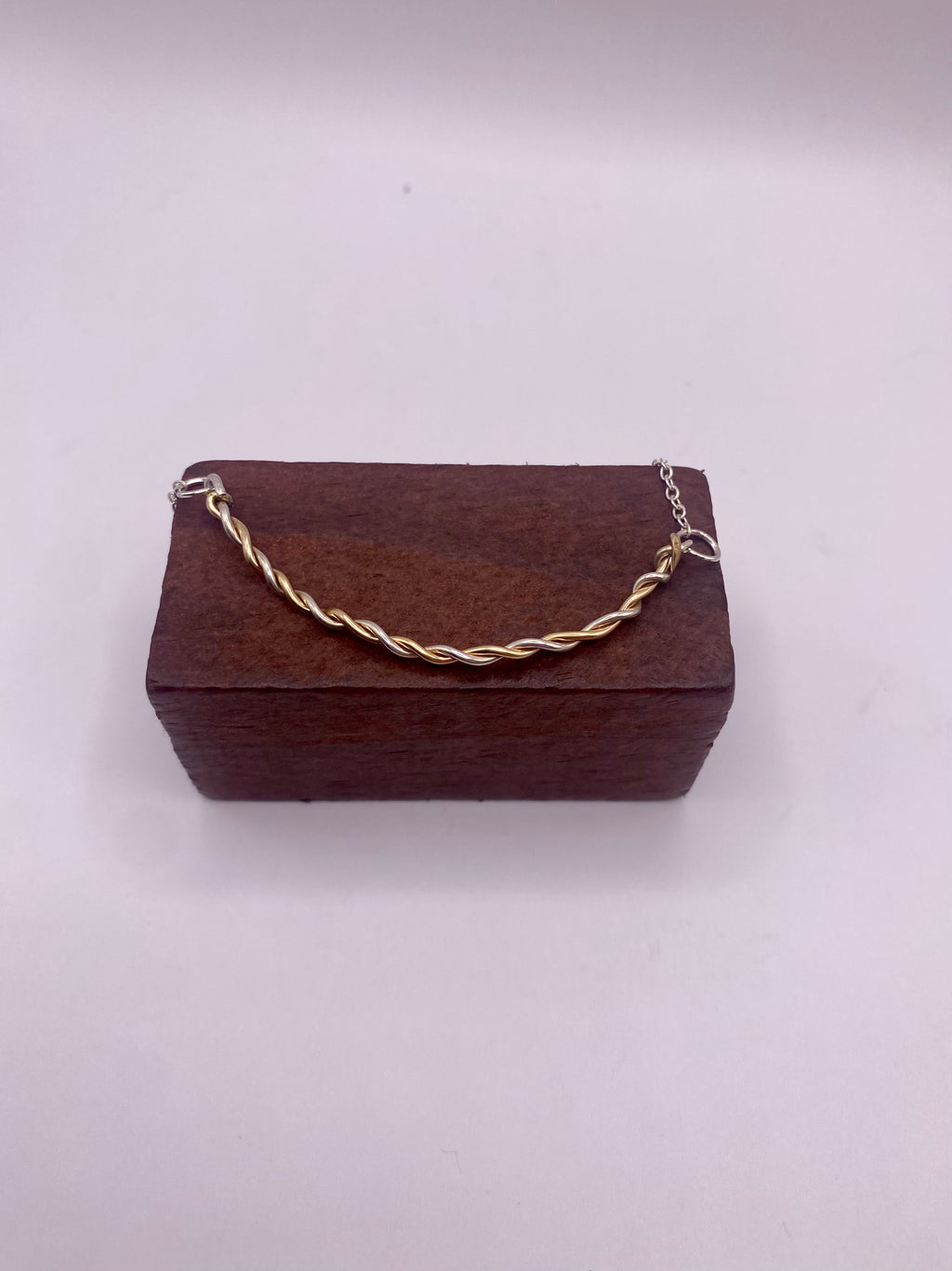 Collier MANDELA argent et doré T52