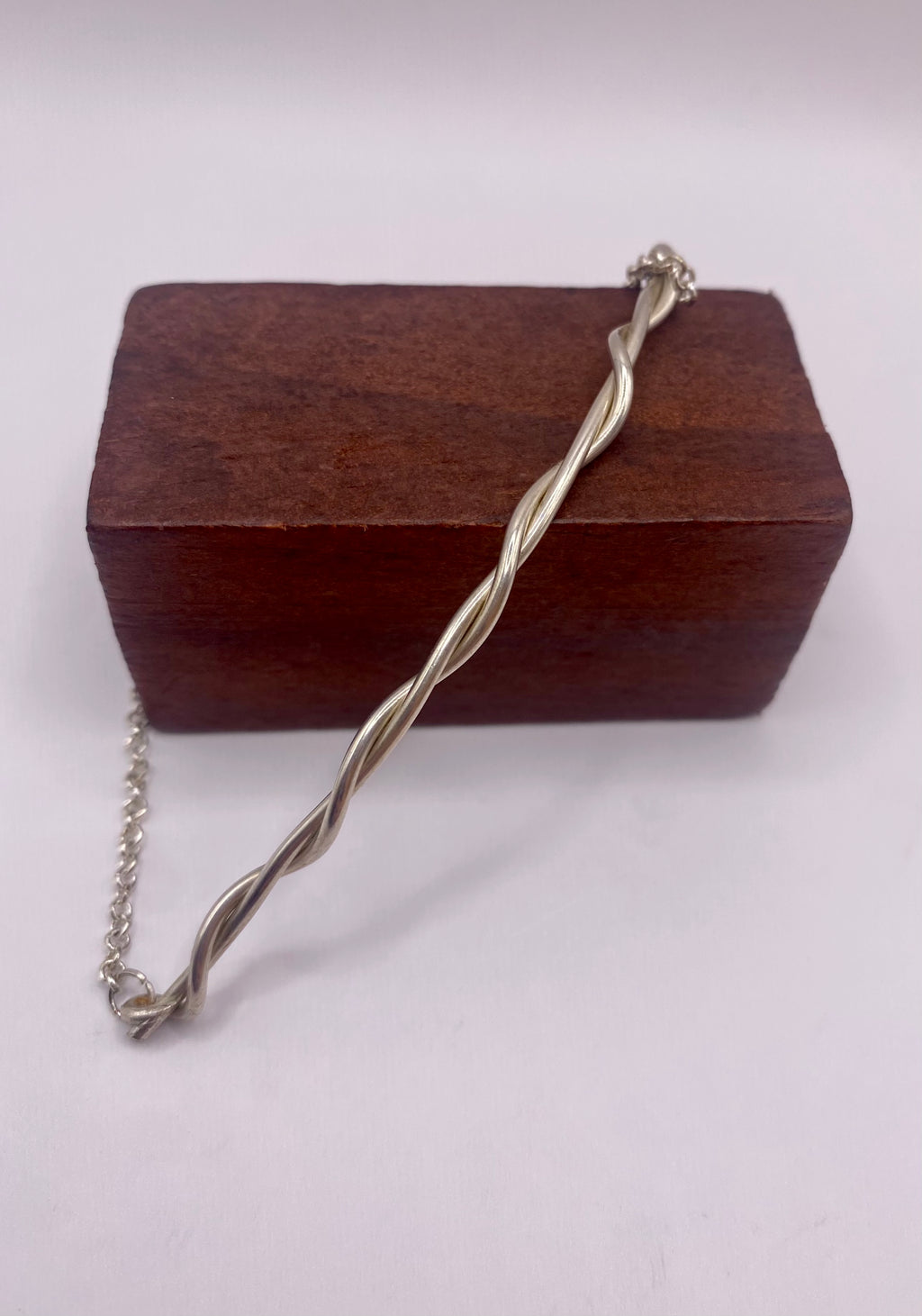 Collier MANDELA argenté 48cm